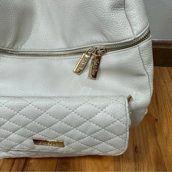 Luli bebe monaco Pearl white diaper bag - Picture 3 of 9
